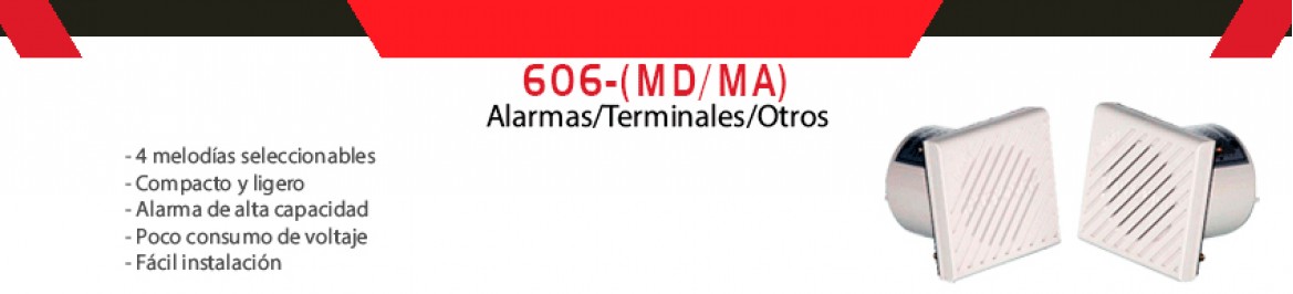 Alarmas / Terminales / Otros